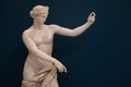 Naples, Italy, archaeological museum statue. Royalty Free Stock Photo