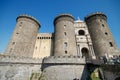 NAPLES, ITALY - AUGUST 19: Tourist visiting Castle Nouvo on August 19, 2013 in Naples, Italy.