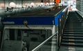 Funicular cable railway train station Royalty Free Stock Photo