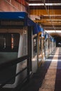 Funicular cable railway train station Royalty Free Stock Photo