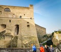 EDITORIAL CASTEL SANT ELMO IN NAPOLI Royalty Free Stock Photo