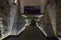 Naples, ITALY - JUNE 01: Naples ancient underground galleries at Naples, Italy on June 01, 2016