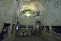 Naples, ITALY - JUNE 01: Naples ancient underground galleries at Naples, Italy on June 01, 2016