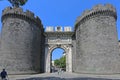 Porta Capuana Naples Royalty Free Stock Photo
