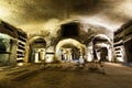 Catacombs of San Gennaro in Naples, Italy