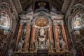 Barroco church of the Gesu Nuovo, Naples, Italy