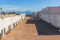 The wonderful Castel Sant`Elmo, Naples. Italy Royalty Free Stock Photo