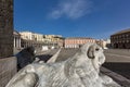 NAPLES piazza Plebiscito Palazzo Prefettura