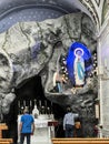 Interior of the Church of St. Joseph dei Vecchi in Naples, where the grave of Father Ruotolo