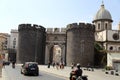 Naples, Italy - 18 September 2019: Porta Capuana, the ancient access to the city Royalty Free Stock Photo
