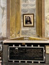 Naples, Italy, September 27, 2023: Tomb of Father Ruotolo Dolindo, Servant of God of the Catholic Church