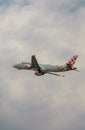 Volotea plane in air