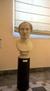 Bust of Julius Caesar in the National Archaeological Museum of Naples. Royalty Free Stock Photo