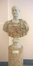 Bust of Vespasiano in the National Archaeological Museum of Naples. Royalty Free Stock Photo