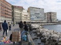 Peddler on lungomare caracciolo