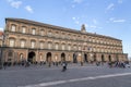 Naples Royal Palace and the National Library building in Naples, Italy Royalty Free Stock Photo