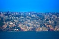 Distant view of Naples waterfront Royalty Free Stock Photo