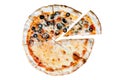 Napole pizza and Cheese pizza Royalty Free Stock Photo
