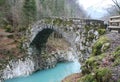 Napoleon Bridge in Slovenia Royalty Free Stock Photo