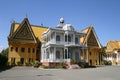 Napoleon III Pavilion at the Royal Palace in Phnom Penh Royalty Free Stock Photo
