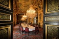 Napoleon's Dinning room Royalty Free Stock Photo