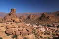 Napoleon`s Hat rock in Morocco