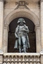 Napoleon statue at the Hotel Des Invalides in Paris, France Royalty Free Stock Photo