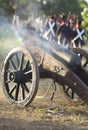 Napoleonic artillery in action