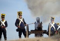 Napoleonic artillery shooting
