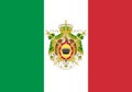 Glossy glass Napoleonic Kingdom of Italy - Alternative flag