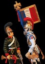 Napoleonic Wars French Toy Soldiers Royalty Free Stock Photo