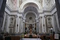 Napoli Ã¢â¬â Altare della Basilica della Santissima Annunziata Maggiore Royalty Free Stock Photo
