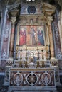 Napoli - Altare della Cappella di San Francesco nella Chiesa di Santa Maria La Nova