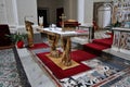 Napoli - Altare della Chiesa seicentesca di San Carlo alle Mortelle