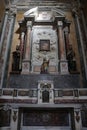 Napoli - Altare della ottava cappella destra della Basilica di Santa Maria alla Sanit