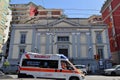 Napoli - Ambulanza a Capodimonte