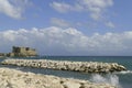 Napoli. Castel dell`Ovo seen from via Caracciolo