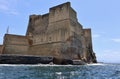 Napoli - Castel dell`Ovo visto dalla barca