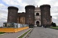Napoli - Castel Nuovo da via Cristoforo Colombo