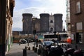 Napoli - Castel Nuovo da via Santa Brigida
