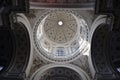 Napoli Ã¢â¬â Cupola della Basilica della Santissima Annunziata Maggiore Royalty Free Stock Photo