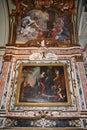 Napoli - Dipinti della Cappella Gambardella nella Chiesa di Santa Maria La Nova
