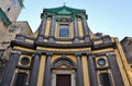 Napoli Ã¢â¬â Facciata della Basilica della Santissima Annunziata Maggiore Royalty Free Stock Photo