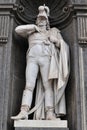 Napoli - Gioacchino Murat sulla facciata di Palazzo Reale