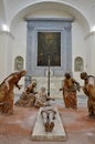 Napoli - Gruppo scultoreo di Guido Mazzoni nella Cappella del Compianto della Chiesa di Sant`Anna dei Lombardi