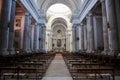 Napoli Ã¢â¬â Interno della Basilica della Santissima Annunziata Maggiore Royalty Free Stock Photo