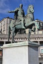 Napoli - Monumento equestre di Ferdinando I in Piazza Plebiscito