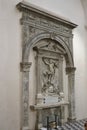 Napoli - Monumento funebre cinquecentesco della Famiglia Maza nella Chiesa di Sant`Anna dei Lombardi