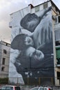 Napoli - Murales Sogni di Jorit nel quartiere di Barra