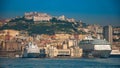 Napoli Naples Italia Italy beautiful view postcard panorama hill cityscape landscape cruise ship